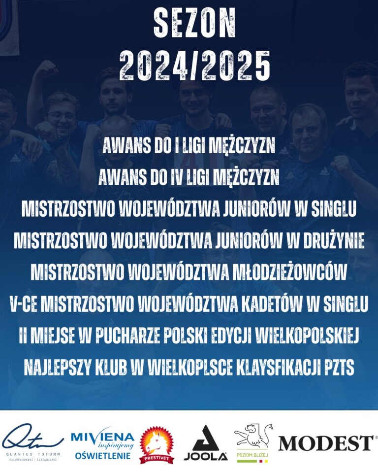 PODSUMOWANIE SEZONU 2024/2025